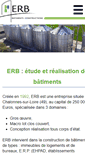 Mobile Screenshot of erb-batiment.fr